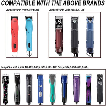 3F 4F 5F 7F 9# 10# 30# 40# 50# Professional Pet Clipper Blade A5 Blade Fit Most Andis Oster Clippers Pet Clippers Ceramic Blade [HAI]