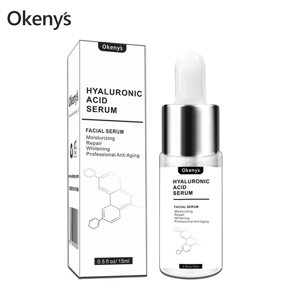 15ml Hyaluronic Acid for Face Serum Moisturizing Whitening Facial Essence Face Cream Repair Anti Aging Lifting Firming Skin Care [SKC]