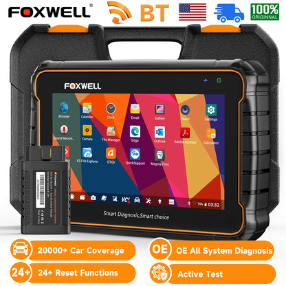 Foxwell GT60 Professional OBD2 Automotivo Scanner 24+ Reset a/f Reset ODB 2 OBD2 Scanner All System Diagnostic Tools [CAR]