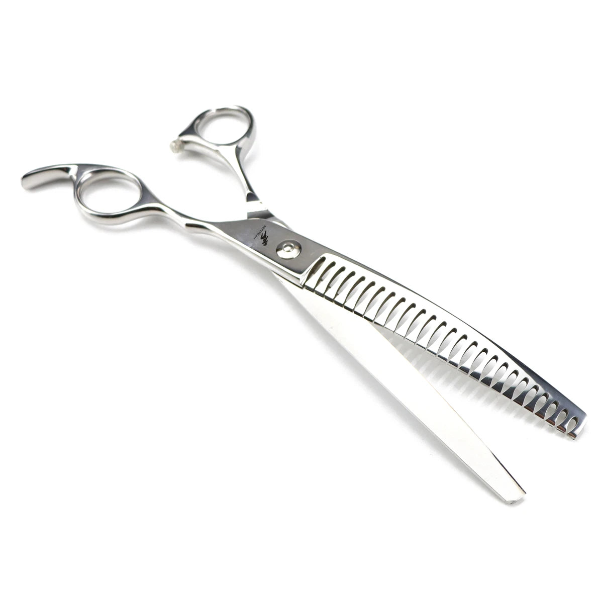 Dog Curved Chunker Scissors Pro 7.5" 8" Japan 440C Professional Pet Grooming Scissors Cat Animal Thinning Scissors Dropshipping [PET]