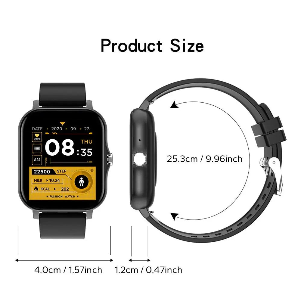 2023 Smart Watch Android Phone 1.44'' Inch Color Screen Bluetooth Call Blood Oxygen/Pressure Monitoring Smart Watch Women Men [SWH]