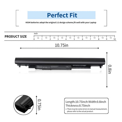 807956-001 807957-001 Replacement Laptop Battery for HP Spare 807611-421 HS04 HS03 Notebook 15-AY039WM 15-ay013nr 15-AY009DX [BAT]