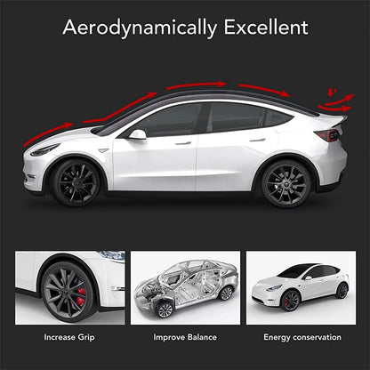 For Tesla Spoiler Model Y 2024 Accessories Spoilers Wings for Tesla Model 3 Highland 2024 Accessories 3/Y 2017-2024 ABS Material [BDK]