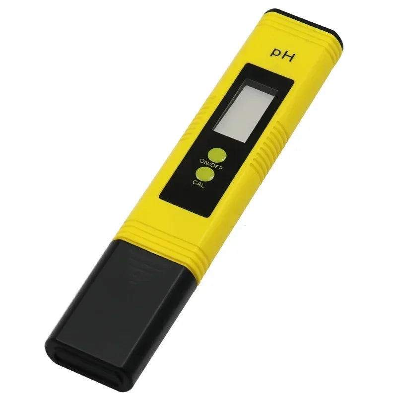 0.01 PH High Precision Water Quality Tester Digital LCD PH Meter Measuring Range PH Test Pen Suitable for Swimming Pool Aquarium [MTR]