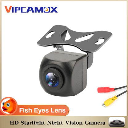 Fisheye Lens CVBS Vehicle Rear View Camera Starlight Night Vision 170 Car Camera with Parking Line for BMW for VW Passat Golf [CAR]