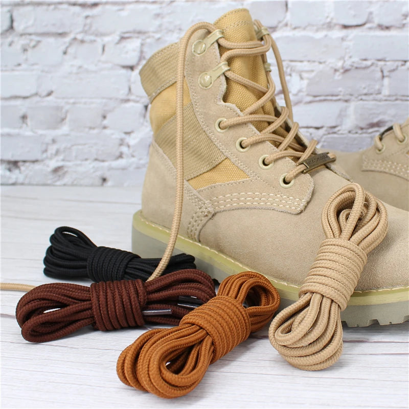 Classic Round Shoelaces Durable Polyester Solid Shoe laces Boot Laces for shoes Sneaker Shoelace 21 Colors 70/90/120/150cm 1Pair [SHO]