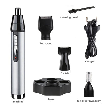 Origina all in1 Rechargeable Nose Ear Hair Trimmer For Men Grooming Kit Electric Eyebrow Beard Trimer Nose And Ears Trimmer [HAI]