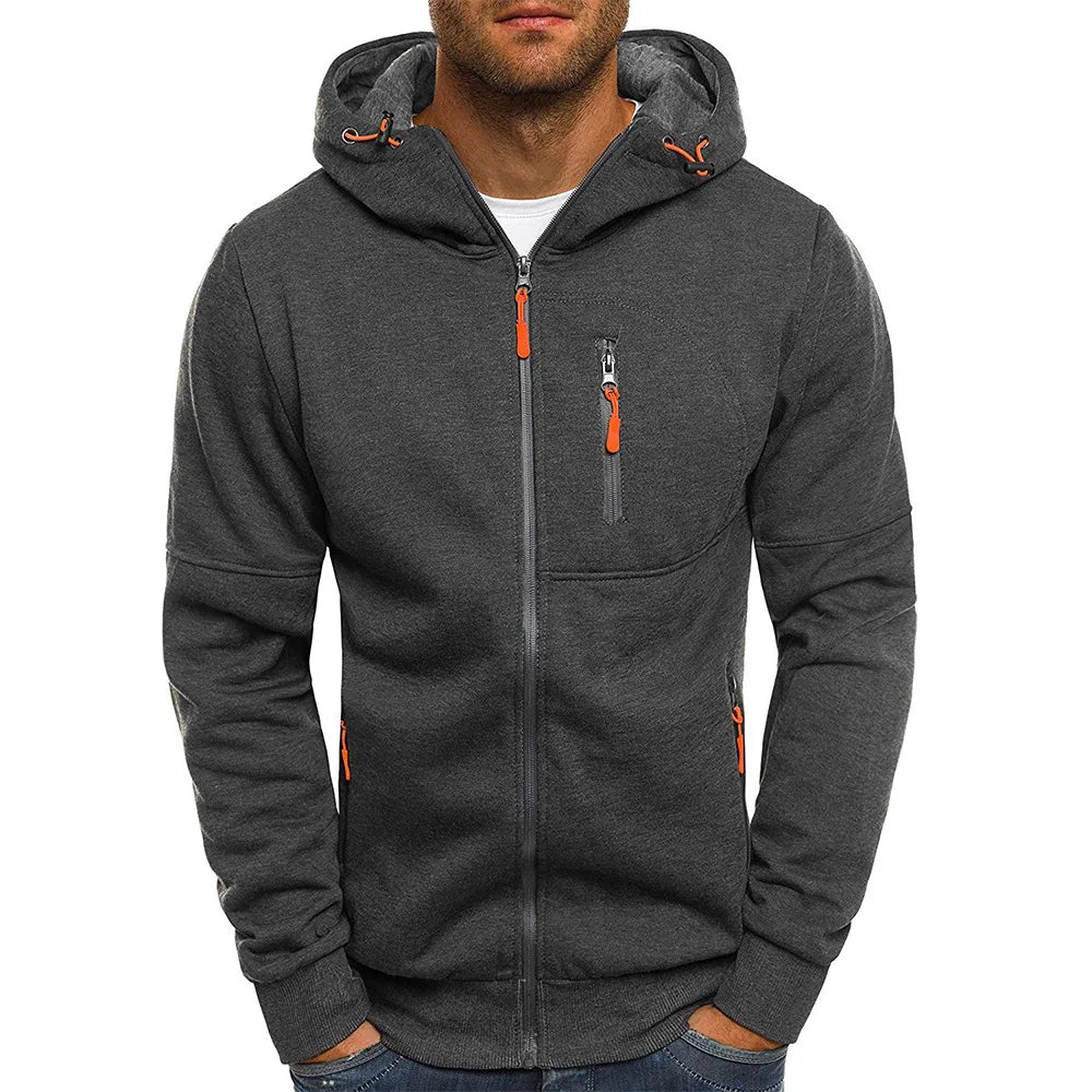 Men's Hoodies Sweatshirts Jacquard Hoodie Fleece Men Hooded Sweatshirt Pullover For Male Hoody Man Sweatshirt [MEN]