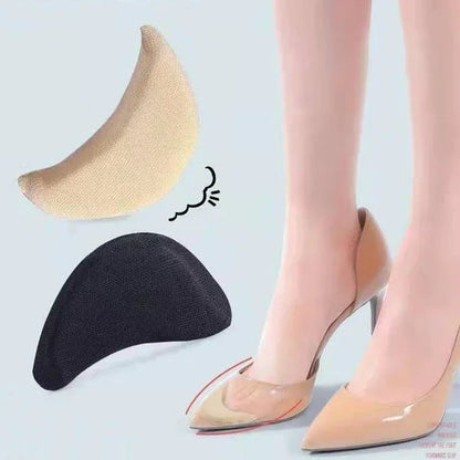 Sponge Forefoot Insert Pads Women Pain Relief High Heel Insoles Reduce Shoes Size Filler Protector Adjustment Shoe Accessories [SHO]