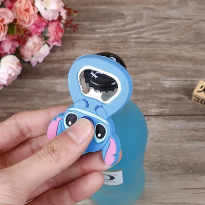 Kawaii Disney Stitch Bottle Opener Lilo & Stitch Peripheral Fridge Magnet Cartoon Multifunctional Beer Bottle Opener [MAG]