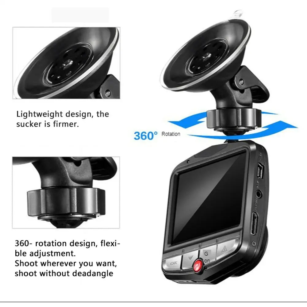 Car Camera HD 1080P Dashcam DVR Recorder Dash Cam Car DVR Auto Rear View Camera Vehical Car Cam of Mirror Recorder [CAR]