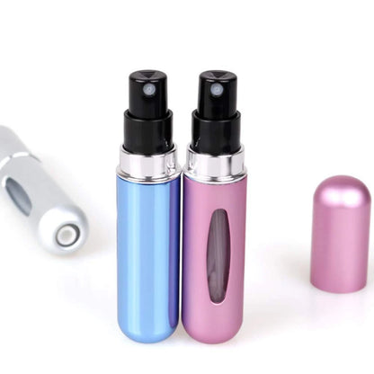 Refillable Mini Perfume Bottle Portable Cosmetic Bottle Spray Bottle Atomizer Spray Container Travel Refillable Bottles 5ml [CSM]