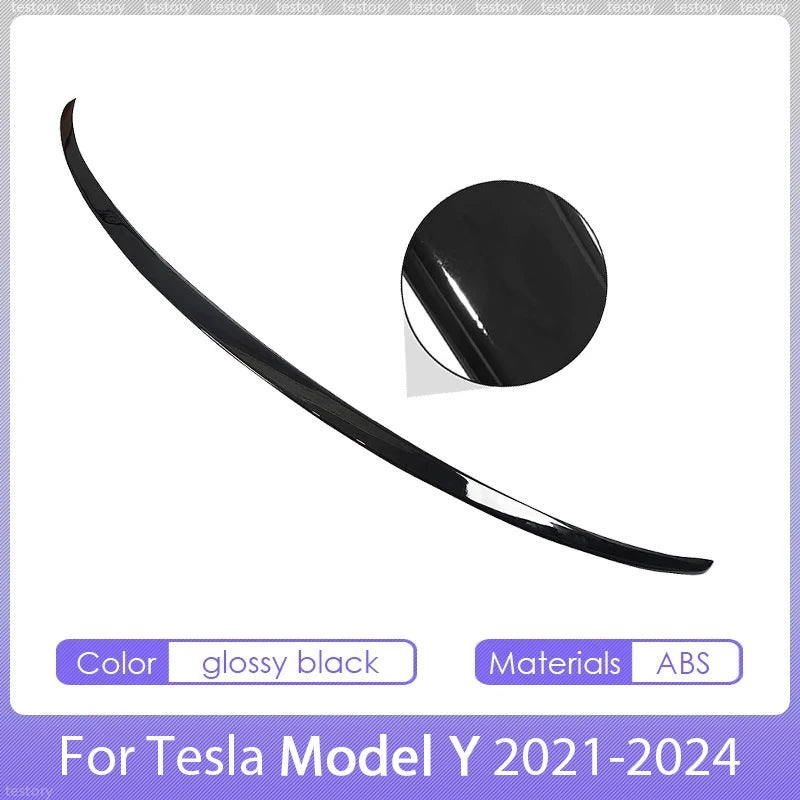 For Tesla Spoiler Model Y 2024 Accessories Spoilers Wings for Tesla Model 3 Highland 2024 Accessories 3/Y 2017-2024 ABS Material [BDK]