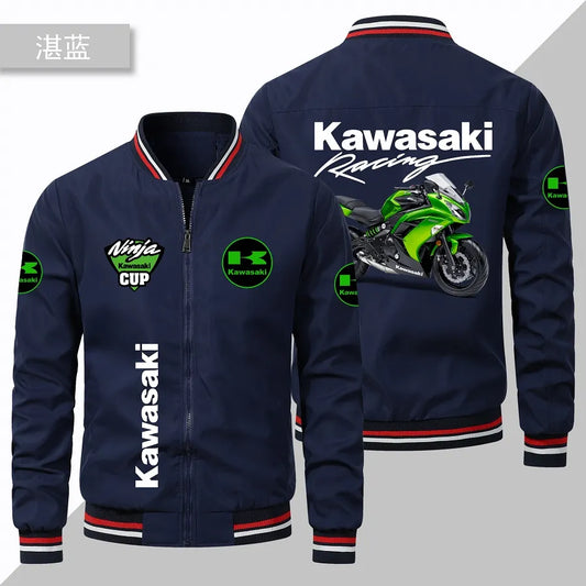 Spring and Autumn New Men's Jacket Brand Motorcycle Logo Printed Jacket Outdoor Jacket Casual Sports Baseball  [MEN]