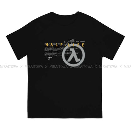 Half Life Game 1998 T Shirt Punk Men's Tees Summer Cotton Tops Harajuku Crewneck TShirt [MEN]