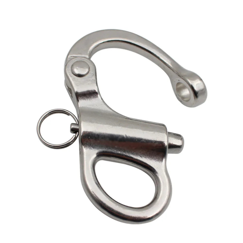 Stainless Quick Release Boat Anchor Chain Eye Shackle Swivel Hook Snap Marine 52mm For A Large Variety Of Applications Accessories  [MRN]