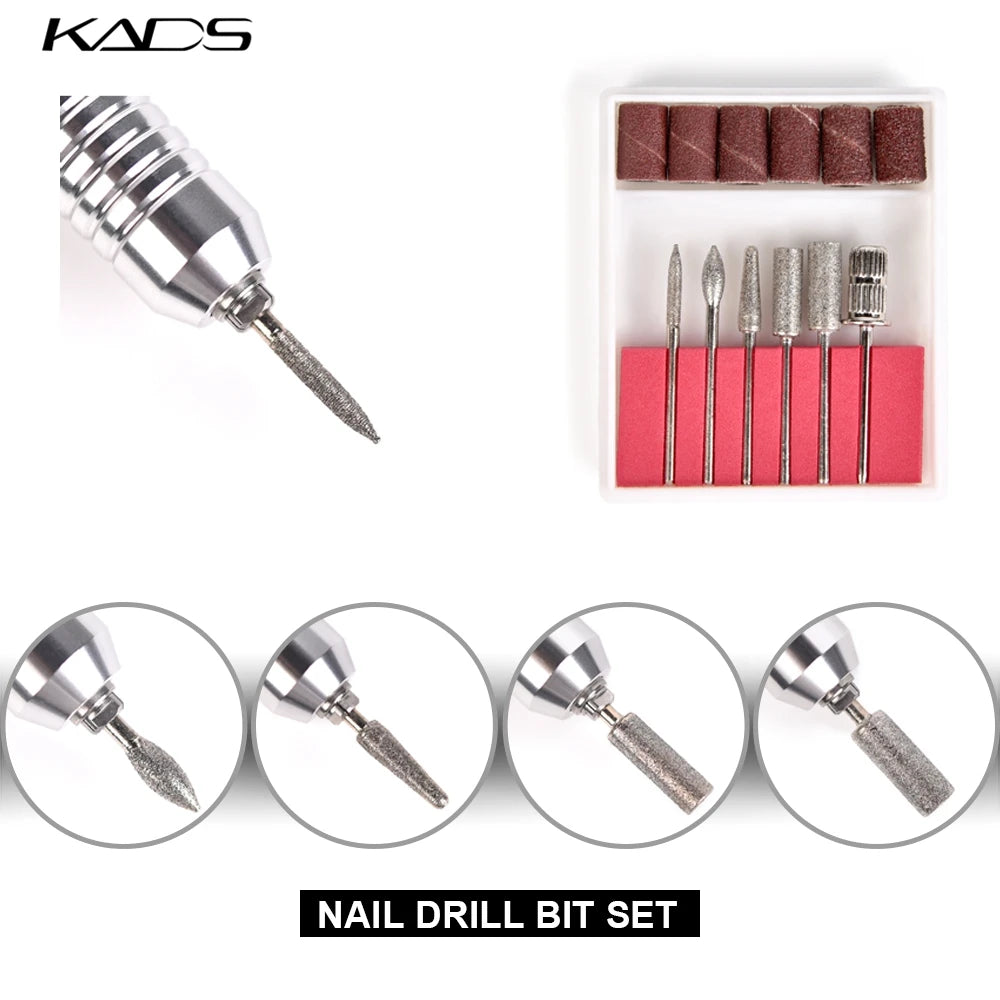 Professional Electric Nail Drill Manicure Machine Apparatus 35W 30000RPM Pedicure Nail Master Tool Milling Cutter File [BEU]