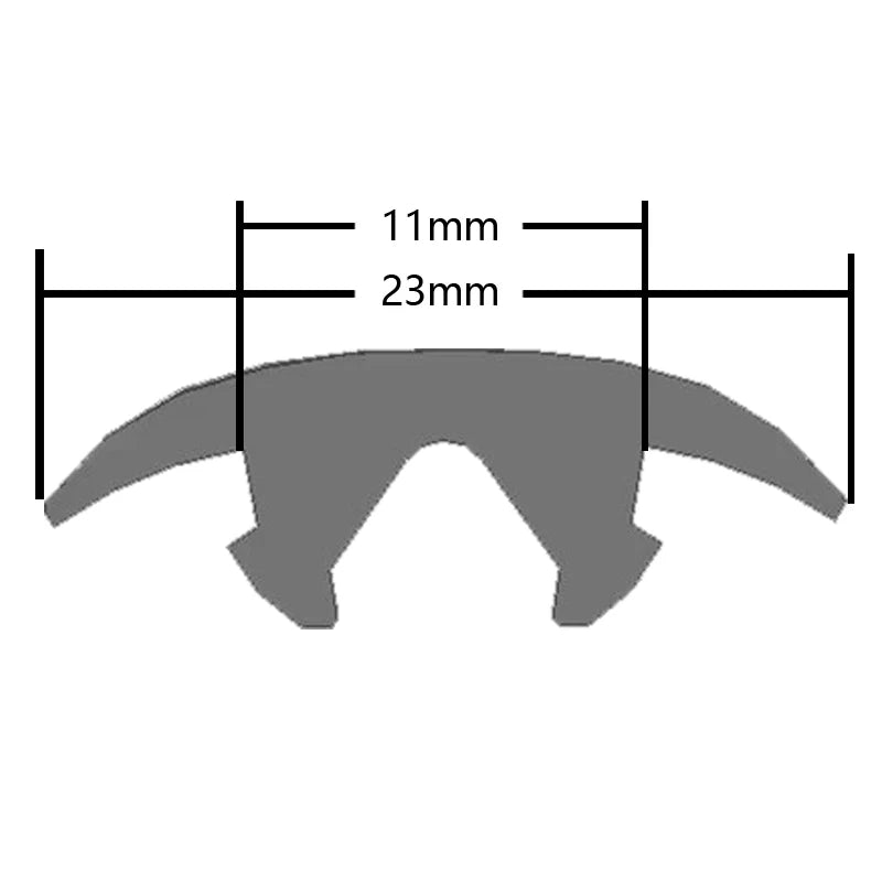 Universal the Car Roof Rack Crossbar Sealing Rubber Strip  Reduce Wind Resistance And Noise Used For Top Rod Of THULE [CAR]