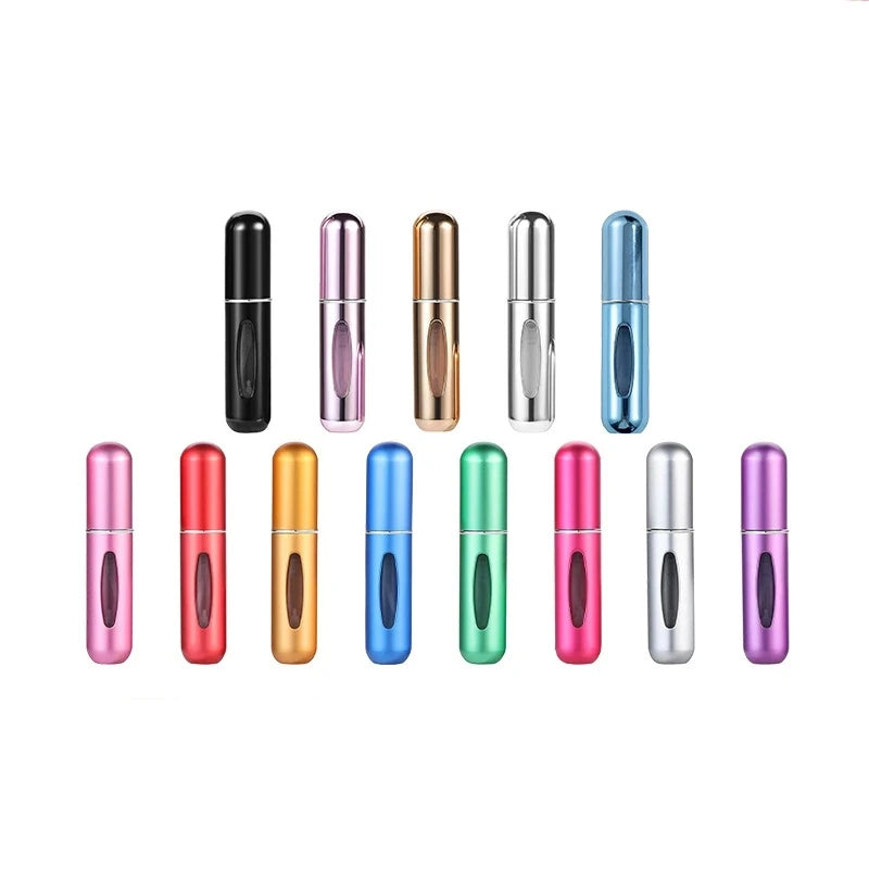 5ml High-Grade Empty Refillable Perfume Crystal Bottom Bottle Cosmetic Containers Parfum Atomizer Spray Dispenser Portable [CSM]