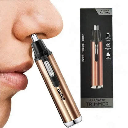 Nose Hair TrimmerNose Hair Shaver Ear And Nose Hair Trimmer Painless Battery Electric Men Nose Hair Shaver Men Nose HairScissor [HAI]