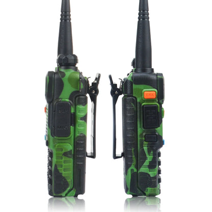 Baofeng UV-5R Dual Band Walkie Talkie VHF 136-174MHz UHF 400-520MHz 128Ch 5W FM Portable Two Way Radio with Headset [TEL]