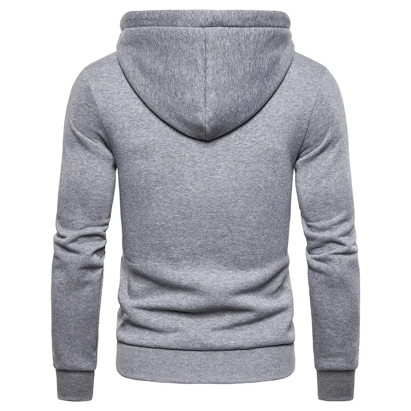 Spring Men's Sweatshirts Streetwear Thick Fleece Hoody Hoodies Men Fashion Brand Cotton Men's Hoodies Coats [MEN]