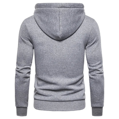 Spring Men's Sweatshirts Streetwear Thick Fleece Hoody Hoodies Men Fashion Brand Cotton Men's Hoodies Coats [MEN]