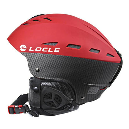 LOCLE Men or Women Ski Helmet Ultralight Skiing Helmet CE Certification ABS+EPS Snow Skateboard Ski Snowboard Helmet 52-61cm [SPT]