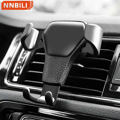 Universal Gravity Auto Phone Holder Car Air Vent Clip Mount Mobile Phone Holder Cell Phone Stand Support For iPhone For Samsung [CAR]