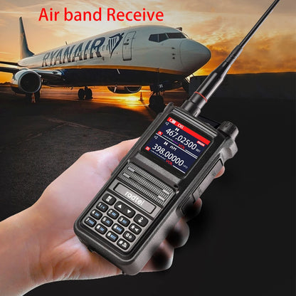 Radtel RT-470X Multi-bands Ham Walkie-Talkies 256CH Air Band Two Way Radio Station Aviation NOAA Police Marine Transceiver PTT [MRN]