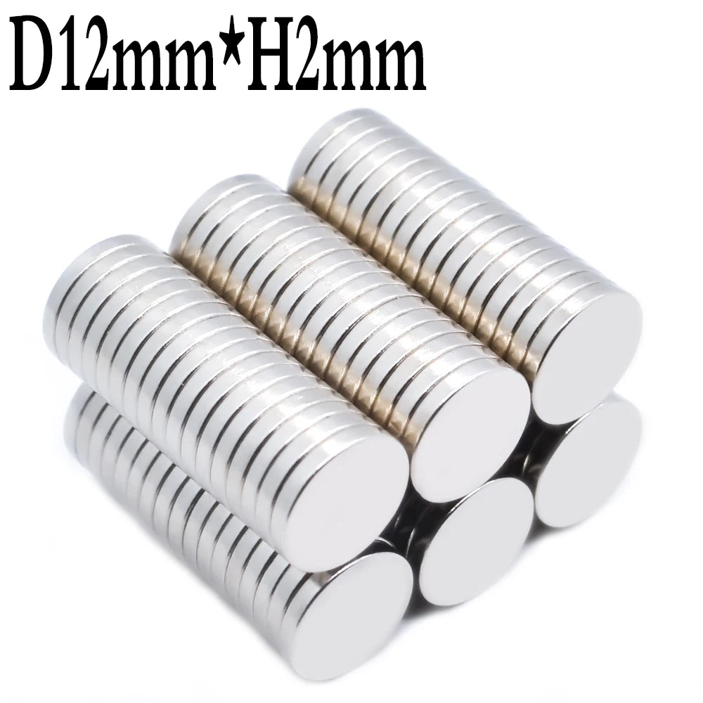 Round Magnet 2x2,4x2,5x2,6x2,8x2,10x2,12x2,15x2,20x2mm Neodymium N35 Permanent NdFeB Super Strong Powerful Magnetic imane  Disc [MAG]