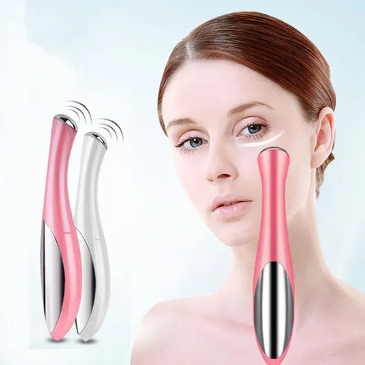 1pcs Vibration Eye Face Massager Anti-Ageing Wrinkle Dark Circle Pen Removal Rejuvenation Beauty Eye Care Pen Vibrator Massage [ADL]