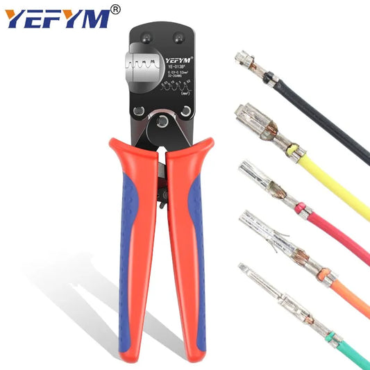 Micro Connector Crimping Tool YE-013BR For XH2.54/PH2.0/ZH1.5 D-Sub,Open Barrel Suits Molex,JST Pliers 0.03-0.5mm²/32-20AWG [TOL]