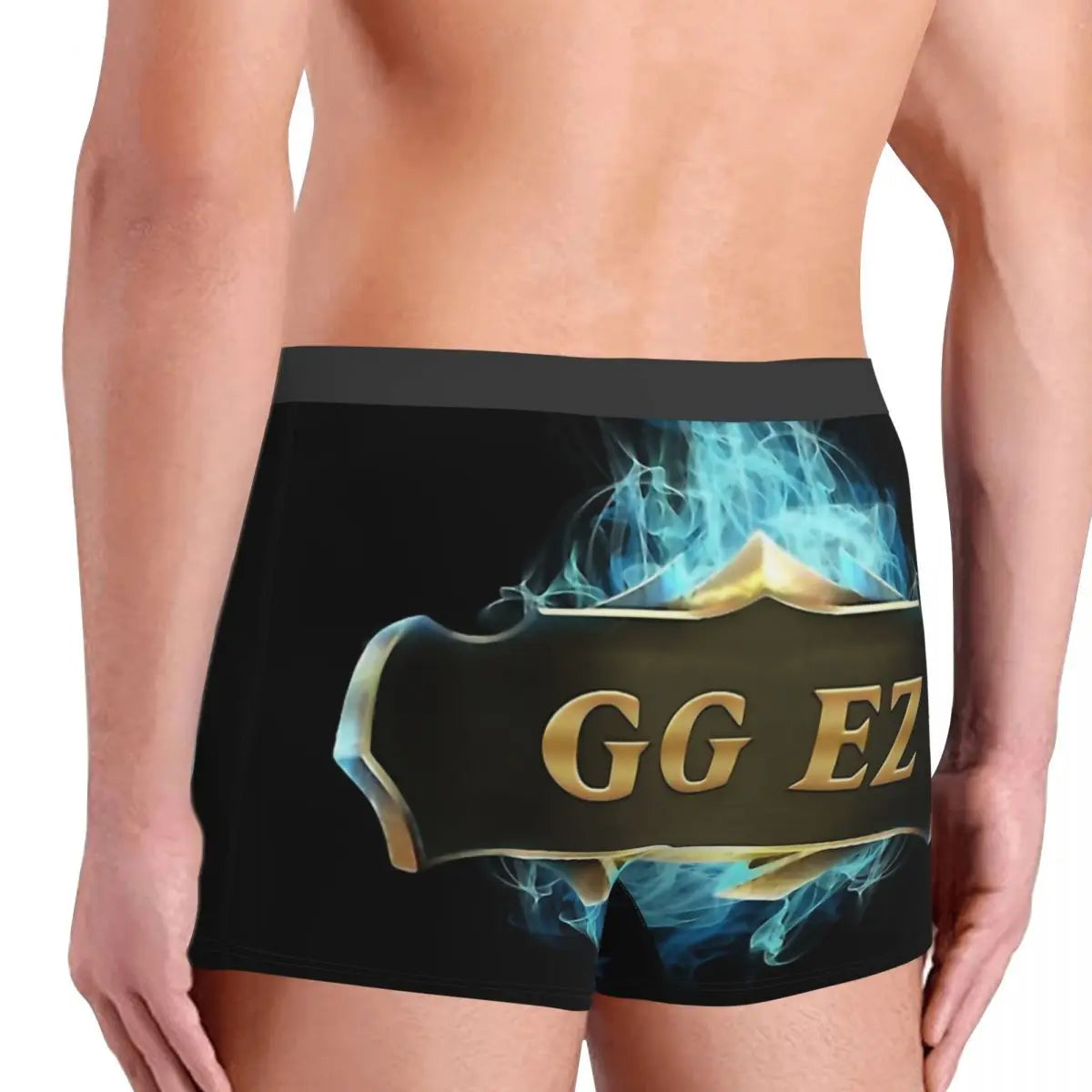 GG EZ League Of Legends Game Underpants Cotton Panties Male Underwear Print Shorts Boxer Briefs [GRM] [UND]