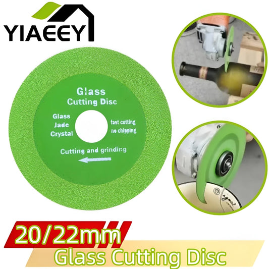 22.23mm Glass Cutting Disc 100 115 125mm Diamond Marble Saw Blade Jade Crystal Wine Bottles Grinding Cutting Grinding Disc Tool [TPT]