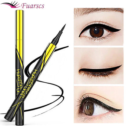 Black Liquid Eyeliner Waterproof Long Lasting Eye Liner Pencil Quick Drying Not Bloom Natural Eyeliner Liquid Pen Cosmetic Tools [CSM]