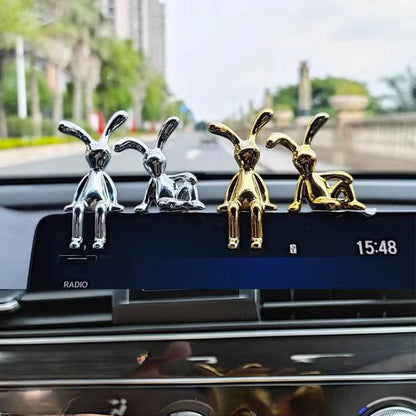 Cartoon animal  car interior  center console decoration personality room dining table desk decoration [CAR]