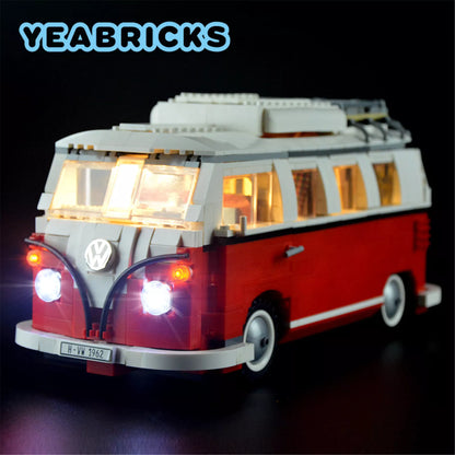 YEABRICKS LED Light Kit for 10220 T1 Camper Van Building Blocks Set (NOT Include The Model) Toys for Children [TOYS]
