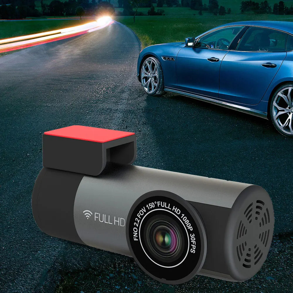 Dash Cam WIFI FULL HD 1080P Super Mini Car Camera DVR Wireless Night Version G-Sensor Driving Recorder With Multi Country Voice [CAR]