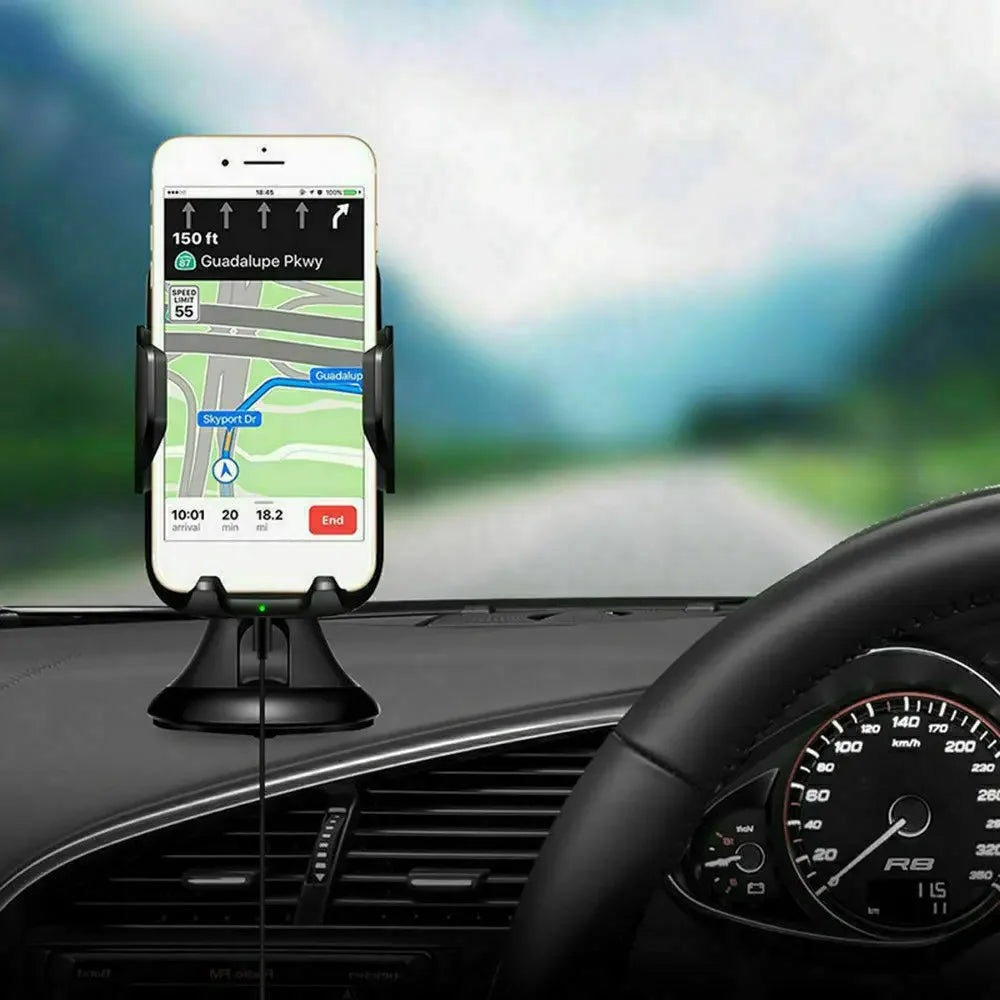 Universal 360 Degree Rotation Car Suction Cup Mobile Phone Holder Windshield Dashboard Auto Smartphone Sucker Support Stand [CAR]