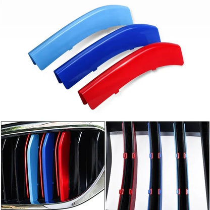 M Power Front Grille Trim Strips For BMW X1 X2 X3 X4 X5 X6 X7 F48 F49 E84 F39 F25 F26 G01 G02 F15 E70 G05 F16 E71 E72 G07 Z4 E89 [BDK]