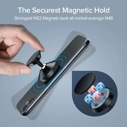 Magnetic Car Phone Holder Mobile Cell Phone Holder Stand Magnet Mount Bracket In Car For iPhone 13 12 Samsung Redmi Xiaomi [CAR]