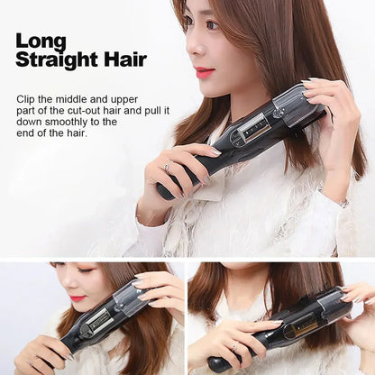 Professional Split Ends Hair Trimmer Dry Damaged Remover Automatic Trim Split for Women Cordless Hair Cutting Machine [HAI]