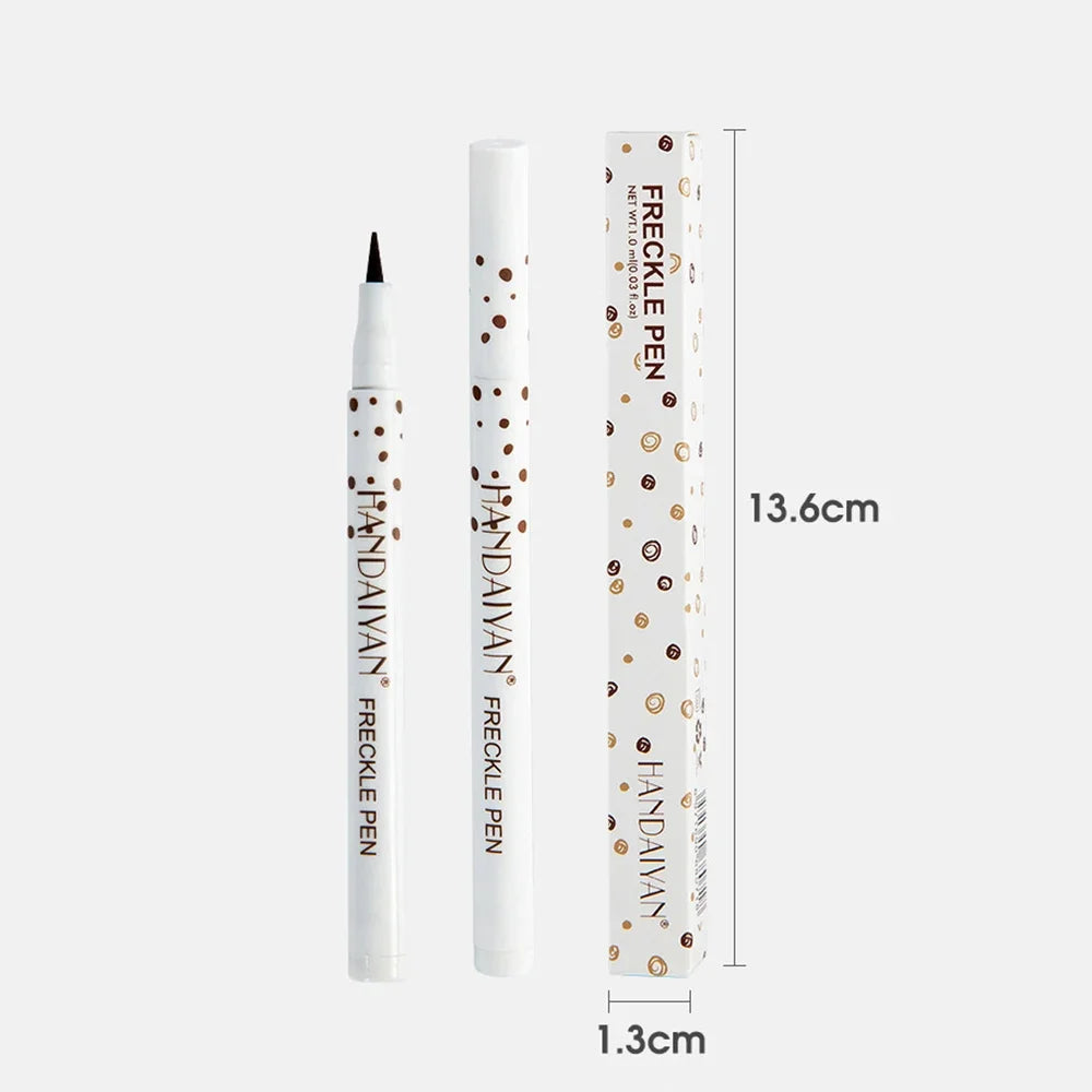 1PC Face Fake Freckles Pen Natural Waterproof Lifelike Fake Freckles Pen for Long Lasting Look Dot Spot Pen Makep Tool Cosmetic [CSM]