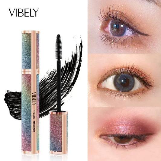 3D Mascara Makeup Lengthening Eyelash Extension Women Waterproof Fast Dry Long-wearing Lasting Mascara Big Eye Cosmetic [CSM]