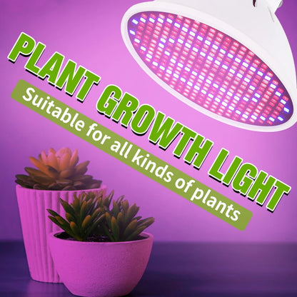 LED grow light Hydroponic Growth Light E27 Led Grow Bulb Full Spectrum 220V UV Lamp Plant Flower Seedling High quality [GAR]