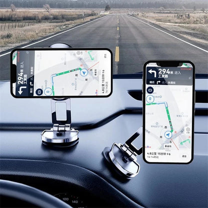 1080 Rotatable Magnetic Car Phone Holder Magnet Smartphone Support GPS Foldable Phone Bracket in Car For iPhone Samsung Xiaomi [PHH]