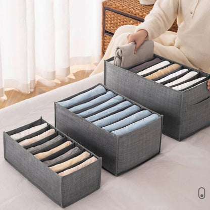 Underwear Bra Organizer Storage Box Panties Socks Storage Boxes Wardrobe Clothes Organizer Drawers Separator Boxes [SOX]