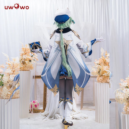 UWOWO Sucrose Cosplay Genshin Impact Cosplay Halloween Christmas Costume Sucrose Dress Retro Mechanical Style Outfit [COS]
