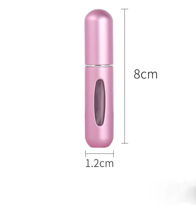 5ml High-Grade Empty Refillable Perfume Crystal Bottom Bottle Cosmetic Containers Parfum Atomizer Spray Dispenser Portable [CSM]